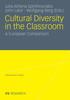The Cultural Diversity In the Classroom : A European Comparison Book