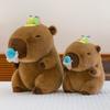 Capybara Cream Ice Coconut Juice Design Doll Animal Plush Toy Gift Birthday