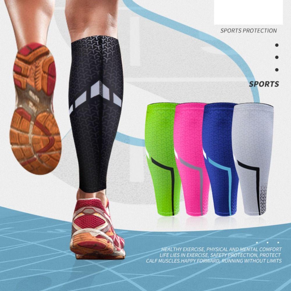 Sports Support Brace Stretch Calf Compression Leg Warmers Shin Guard Calf Protection Leg Sleeve
