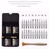 25-in-1 Multifunction Precision Screwdriver Set In Leather Case for Mobile & Watch Repair