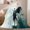 Japanese anime cartoon NARUTO famous Uzumaki Naruto blanket soft home furnishing nap decoration four seasons warm Sherpa blanket B6
