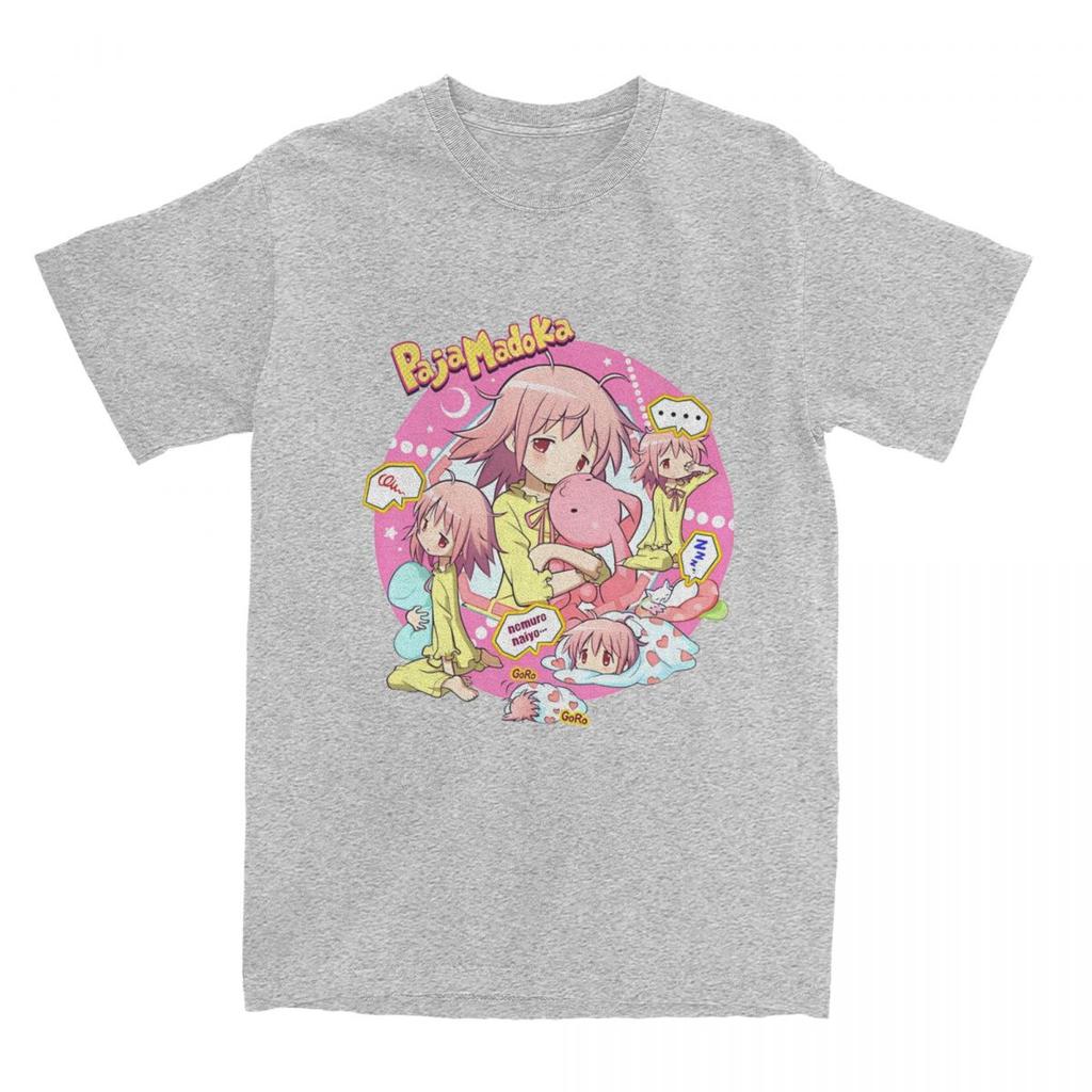 Футболка Paja Madoka Madoka Magica Anime Merch для мужчин и женщин, забавные летние топы из 100% хлопка