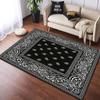 Multicolor Bandana Pattern Area Rugst Runners Area Rug for Bedroom  Room Decor Carpets for Living Room Kitchen Mats for Floor