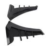 2pcs Gloss Black Side Vent Trim Decoration Sticker Rubber Shark Gills Universal for Cars
