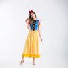 Halloween Cosplay Classic Fairy Tale Snow White Dress Game Uniform Play