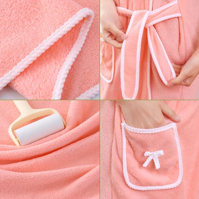 Большие банные полотенца для тела Коралловые бархатные банные полотенца женские носимые быстросохнущие пляжные спа халаты банная юбка