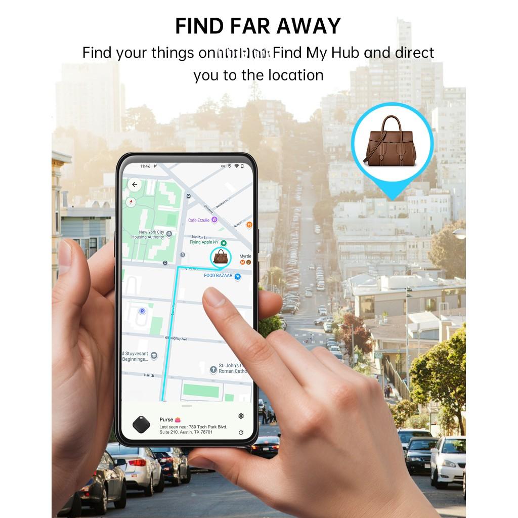 Anti loss tag Bluetooth finder for Android devices Google certified key finder/luggage tracker/item locator Compatible with Google's ‘Find a Device’