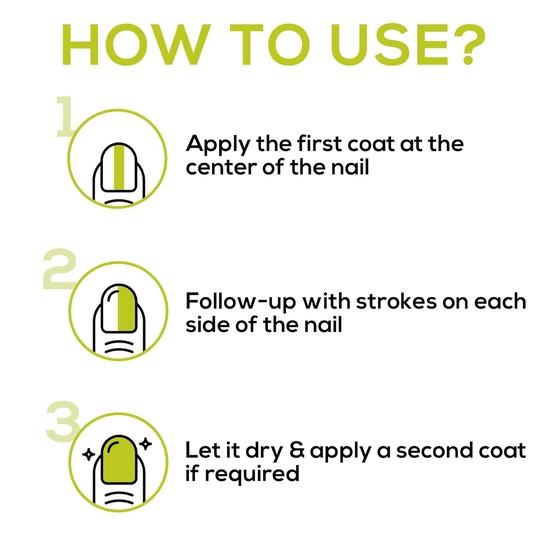 Лак для ногтей Renee Neons - желтый луч, быстросохнущий, глянцевый, долговечный, устойчивая к сколам формула с высоким блеском и полным покрытием