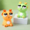 Popping Eye Dragon Squeeze Toy Anxiety Stress Relief Sitting Cartoon Dragon Pinch