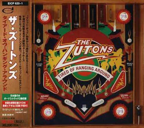 CD ZUTONS - Tired Of Hanging Around EICP6201 Deltasonic Reco 2006 Япония ObiRock Б/у