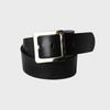 UNTAGE Gold Square Leather belt[black(WOMAN)]_UTA-FM18