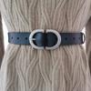 Artistic Leather Belt With Antique Finish For Womens Casual Fashion