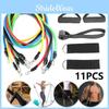 Versatile 11pcs/set Resistance Bands Exercise Rubber Tubes For Home Gym Training