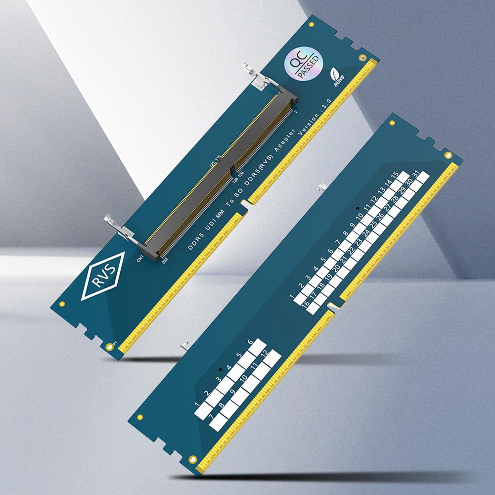 Модуль оперативной памяти DDR5 SO-DIMM для игрового ноутбука Конвертер карты памяти SO-DIMM на PC DIMM для настольного компьютера Ноутбук