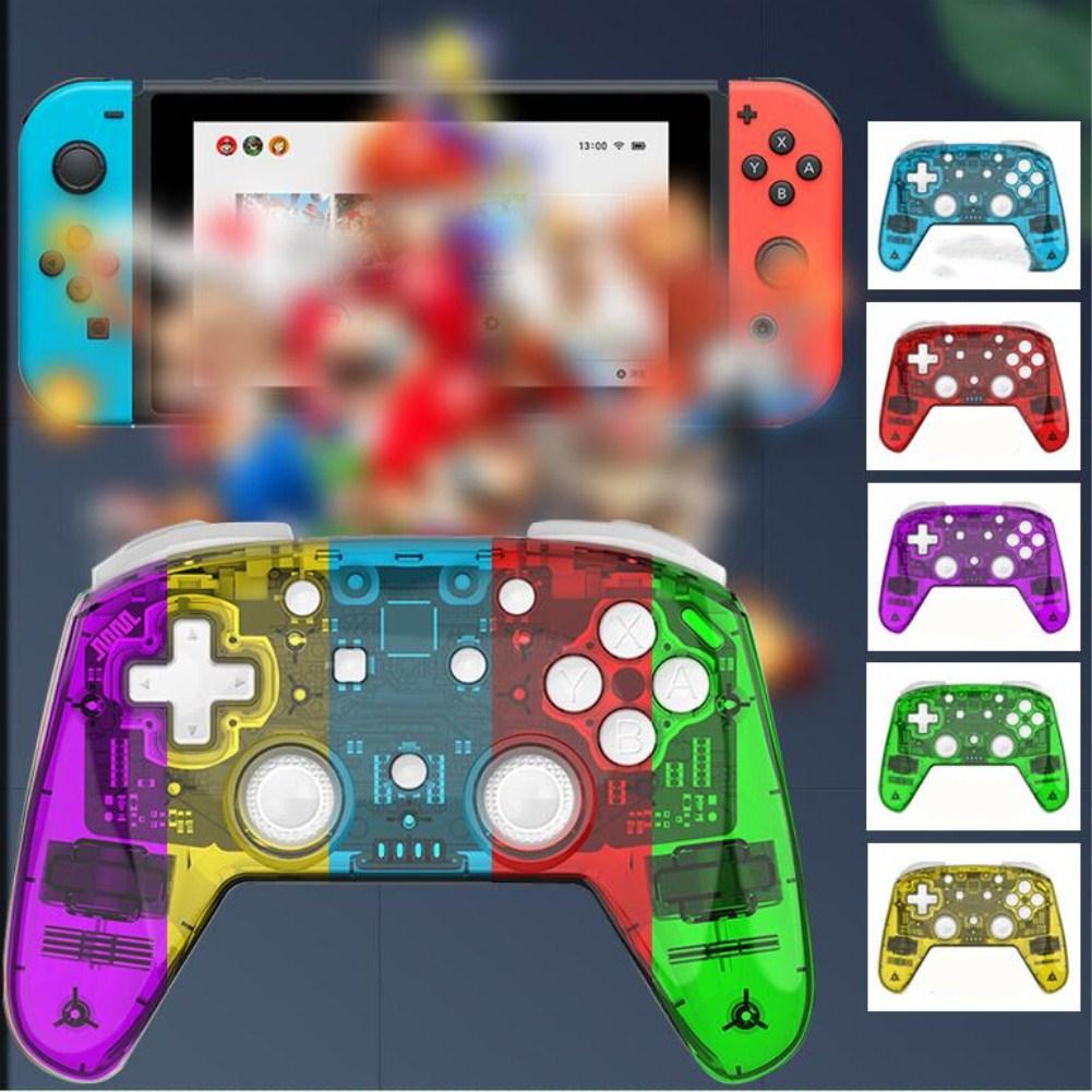 Беспроводной Bluetooth-геймпад с вибрацией и датчиком движения для Switch PRO