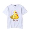 Мужская футболка с коротким рукавом Double Duck Классическая футболка Топы Графическая футболка Харадзюку Уличная одежда Модный тренд Мужские фирменные футболки