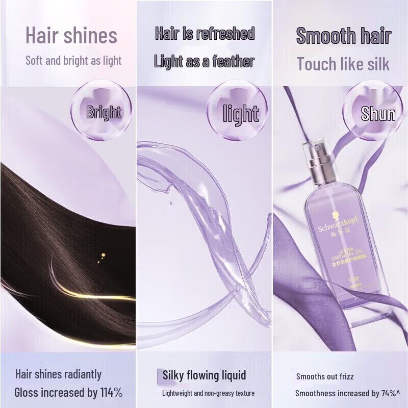 Schwarzkopf Gliss Soft & Bright Hair Oil Serum