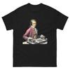 DJ Футболка Моцарт Смешная футболка с классической музыкой Барочный композитор Футболка для любителей музыки DJ Ретро Вечеринка Подарок Футболка Унисекс Модный Топ