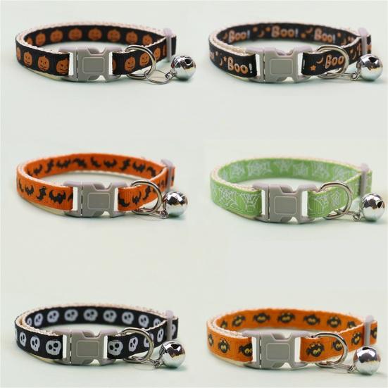 Ошейник для собак Мини-колокольчики Дизайн Изысканный узор Несколько стилей Регулируемый Легко носить Фестиваль