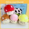 Милый мультяшный гриб плюшевая кукла брелок мягкая набивная игрушка брелок для ключей от машины подвеска детский подарок