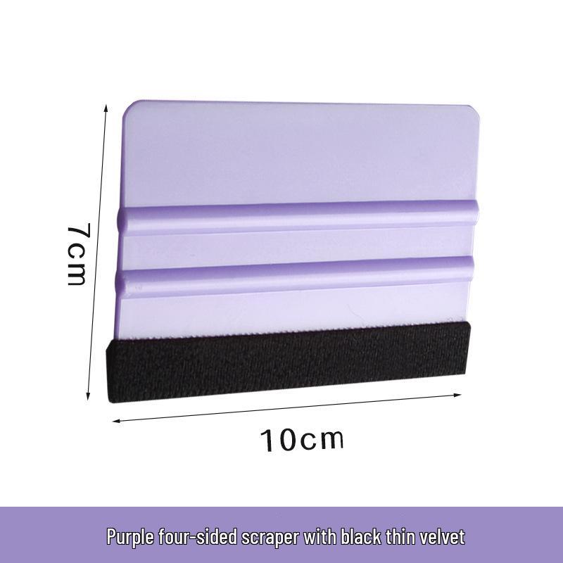 Car Color Change Film Squeegee with Felt Edge – Application Tool for Plastic and Advertising Films