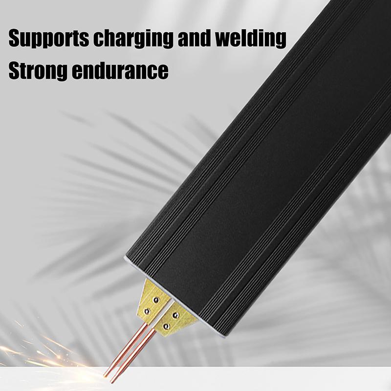 Портативный ручной точечный сварочный аппарат 18650 Инструмент для сварки литиевых батарей Мини-машина для точечной сварки Головка для сварки оксида алюминия и меди