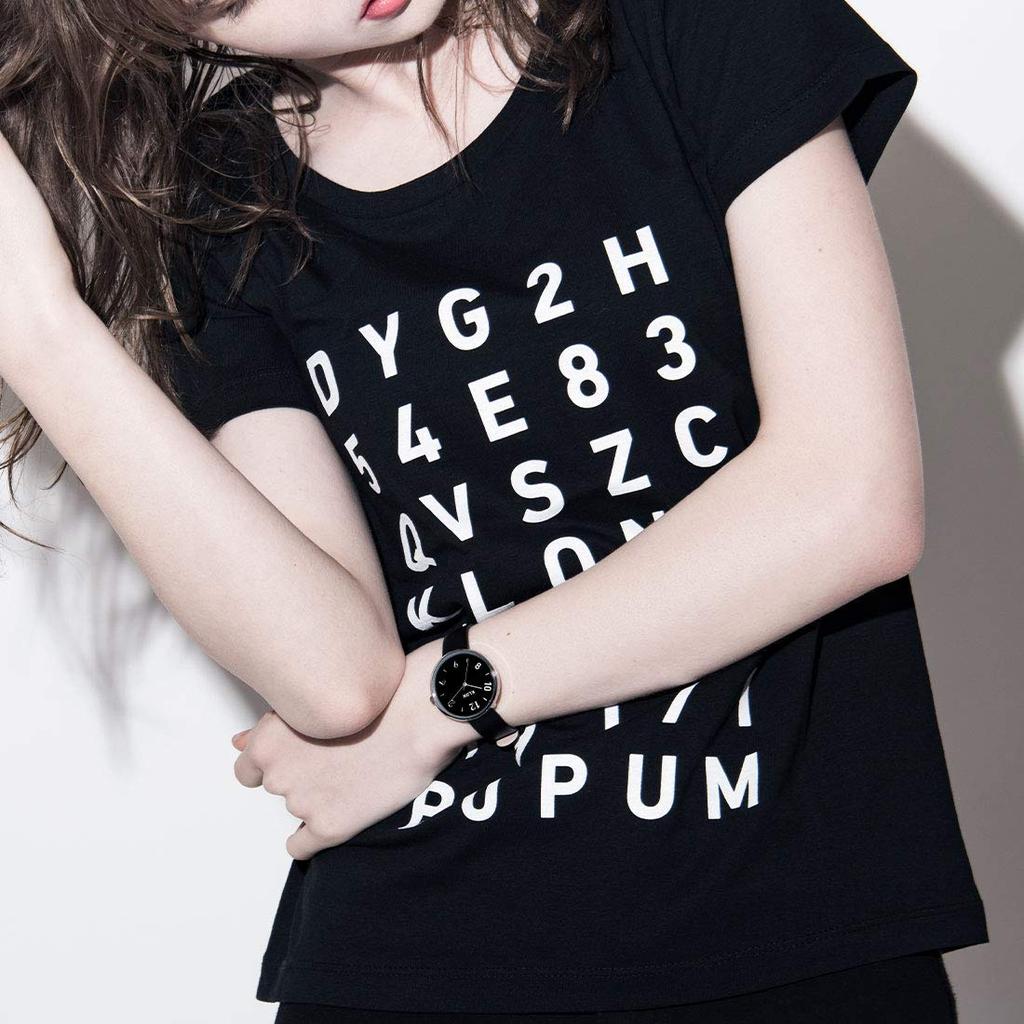 Наручные часы черного цвета Популярный бренд Водонепроницаемая кожа Черный подарок KLON PASS TIME DARING EVEN 33 мм Мужские Женские [ЧЕРНАЯ ПОВЕРХНОСТЬ]