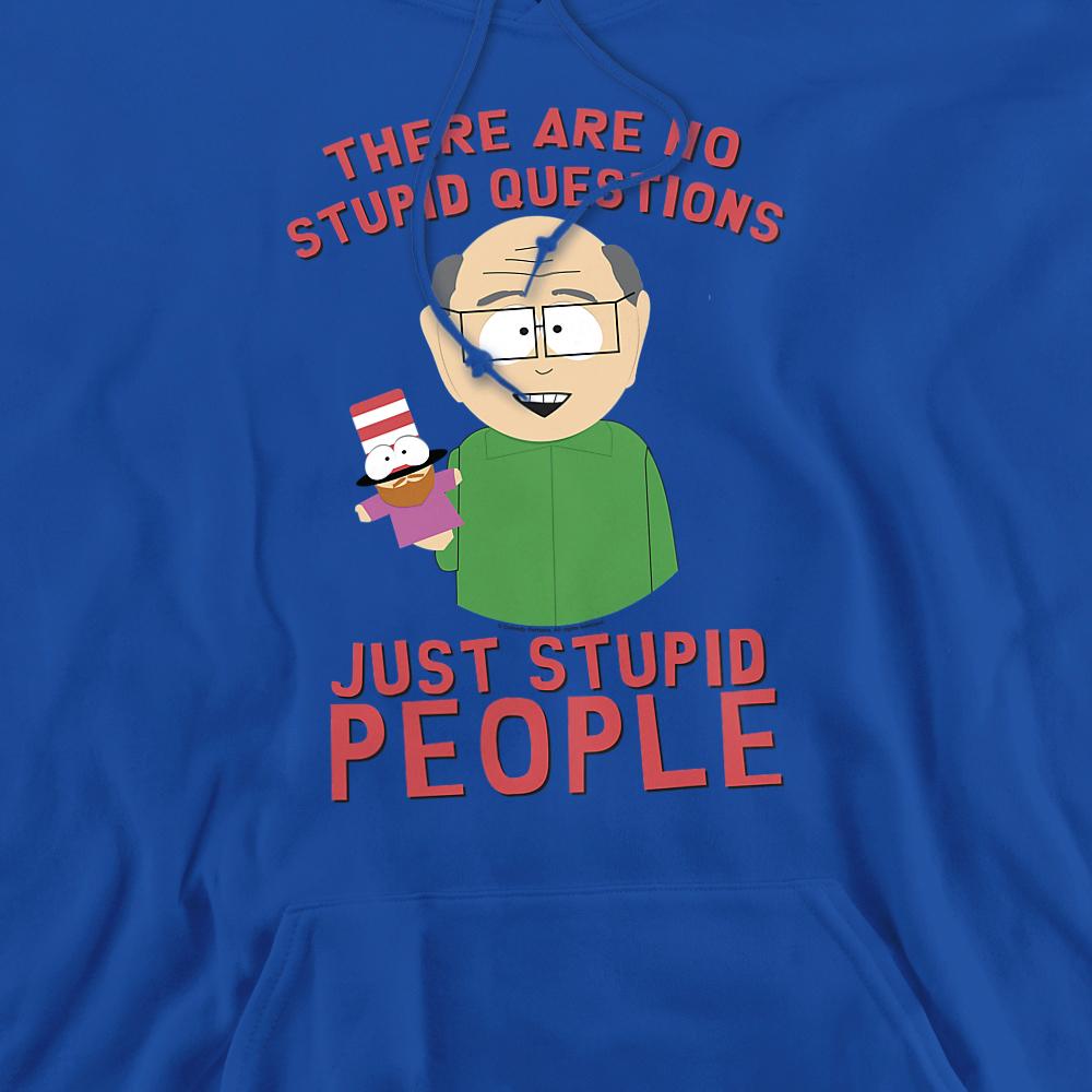 South Park Unisex Adult No Stupid Questions Hoodie