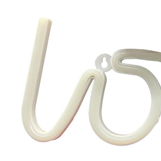 Широко применяемый ночник, очаровательный светодиодный знак Great Wall с неоновой печатью любви