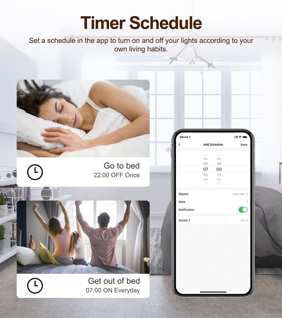 2CH Zigbee Mini Smart Switch Релейный модуль Поддержка 2-стороннего переключателя управления для автоматизации умного дома