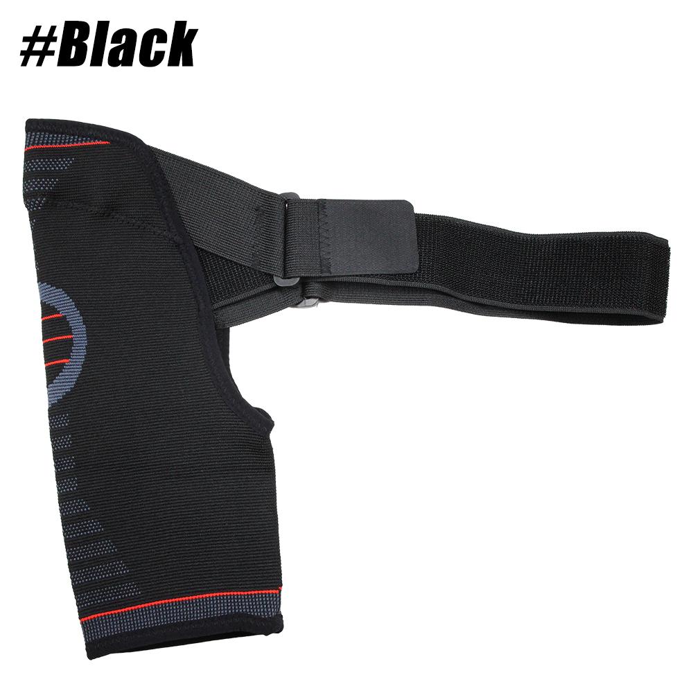 Унисекс компрессионный плечевой бандаж, дышащая ткань, амортизирующий плечевой бандаж для облегчения боли в плече, поддержка в течение всего дня