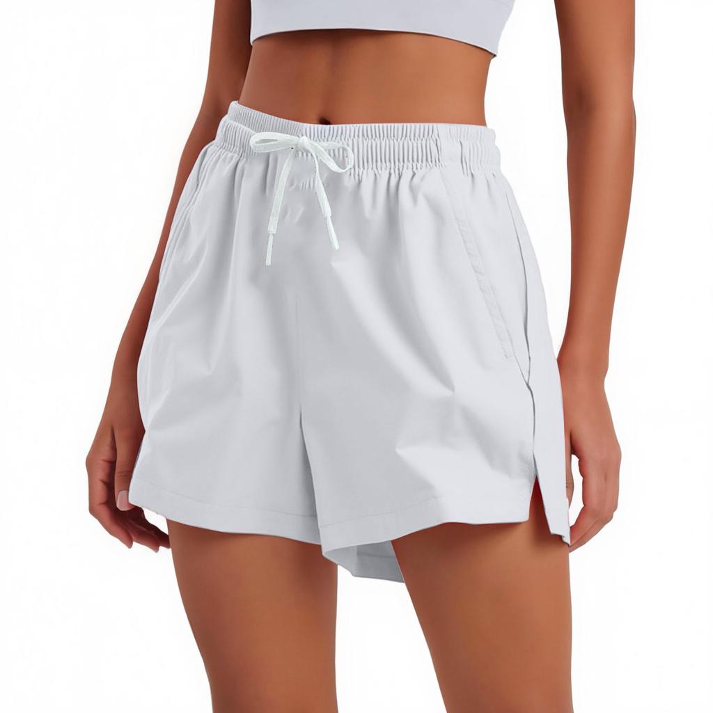 Women's Sports Shorts Casual Loose Solid Color Breathable Quick Drying Shorts