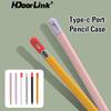 HdoorLink Silicon Case For Apple Pencil 3 USB-C Protective Cover For iPad Pencil Touch Pen Grip Holder Sleeve Portable Stylus Cover