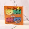 Cute Smiley Face Loofah Sponge Scrubber for Kitchen and Dishwashing