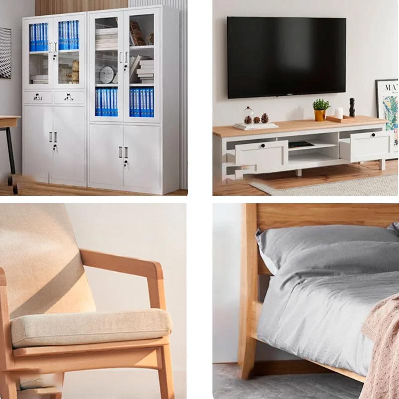 64 шт. Угловые кронштейны из нержавеющей стали, угловые соединители для мебели и полок, опора для шкафа, крепежная рама, угловая скоба с винтами