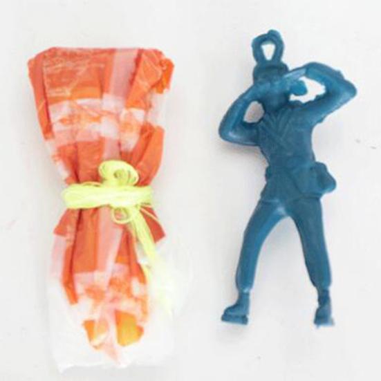 10 шт. Парашютисты Солдаты Армии Мини-фигурки Ручное метание Уличная детская игрушка