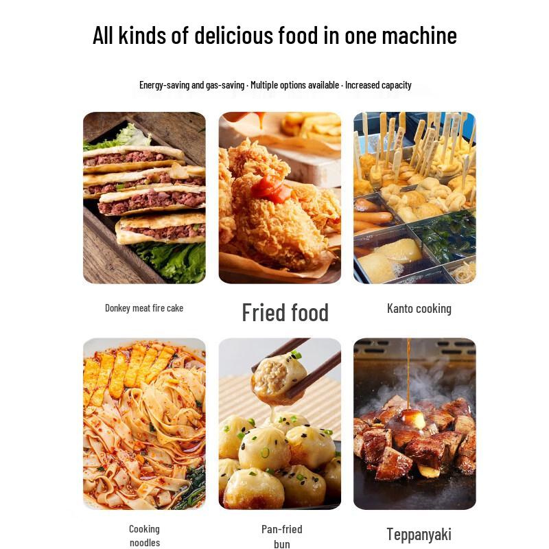 Yunduo Commercial Gas Baking Oven for Meat Burgers and Flatbreads