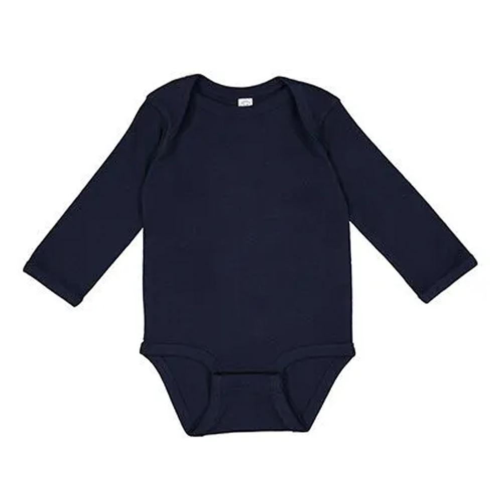 Rabbit Skins Baby Fine Jersey Long-Sleeved Bodysuit