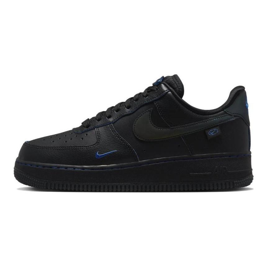 Nike Женские кроссовки Air Force 1 Low '07 Lx 'Worldwide Pack Черный Королевский' FB1840-001
