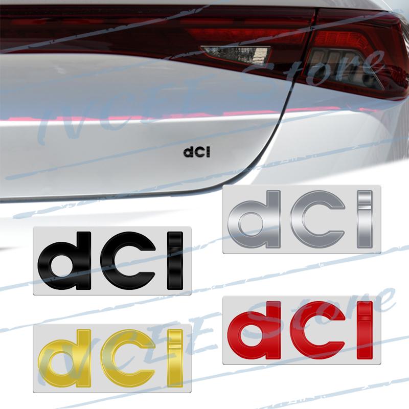 Автоаксессуары Металлическая эмблема Dci Наклейка на задний багажник кузова Для Megane Talisman Clio Logan Scenic Dacia Duster Sandero SpringWW6