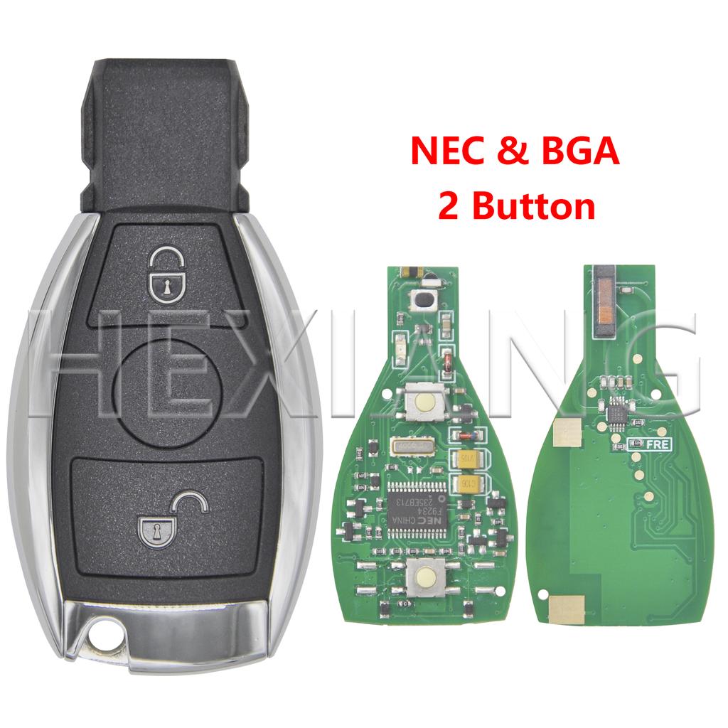 HE BGA Type Sopport BGA&NEC Universal 315/433MHz Variable Frequency Fob Car Remote Key For Mercedes Benz A C E S Class W203 W212