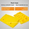 50*40*15cm Plastic PVC Road Slope Ramp Pad Portable Car Step Uphill Triangle Mat Curb Rubber