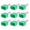 100Pcs Insulated Cord Pin End Terminal Copper PVC Pre Insulated Ends Cold Pressed Terminals