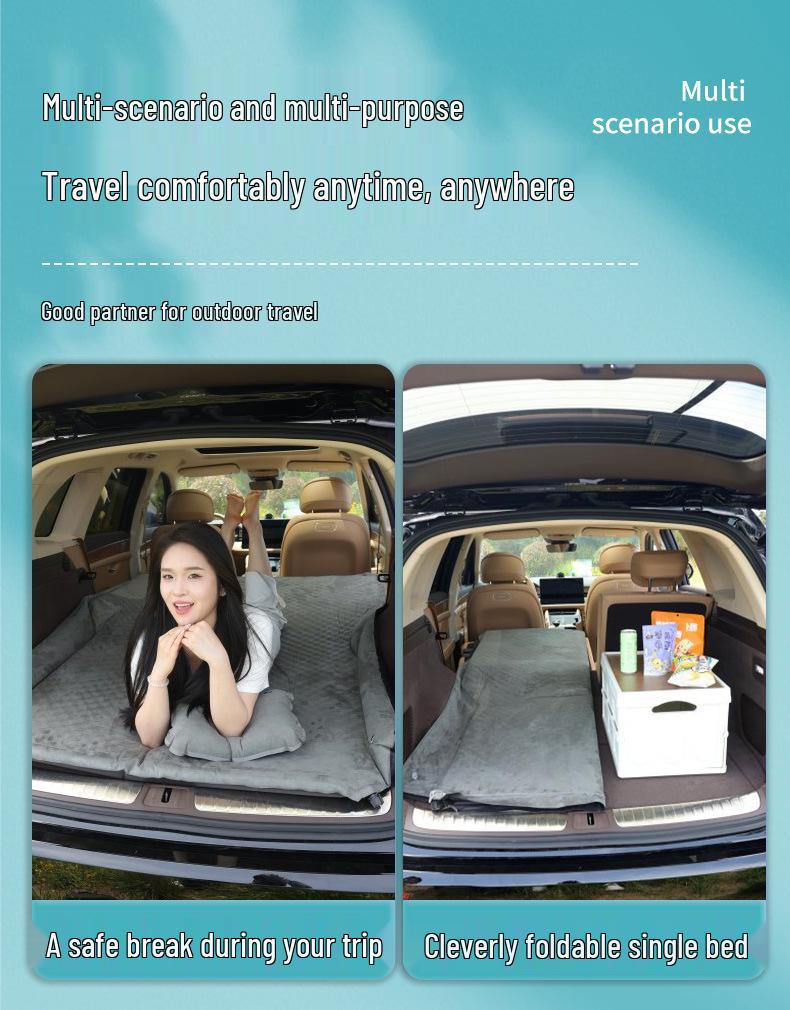 Skyworth EV6 Car Inflatable Mattress: Trunk Air Cushion Bed & Rear Seat Sleeping Pad