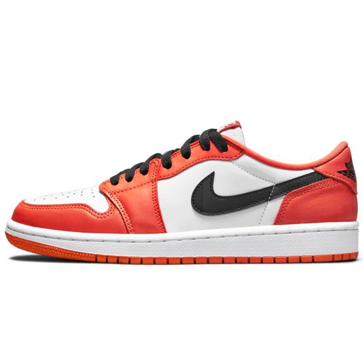 Air Jordan 1 Retro Low OG Starfish Women Sneakers Orange White Black CZ0775-801