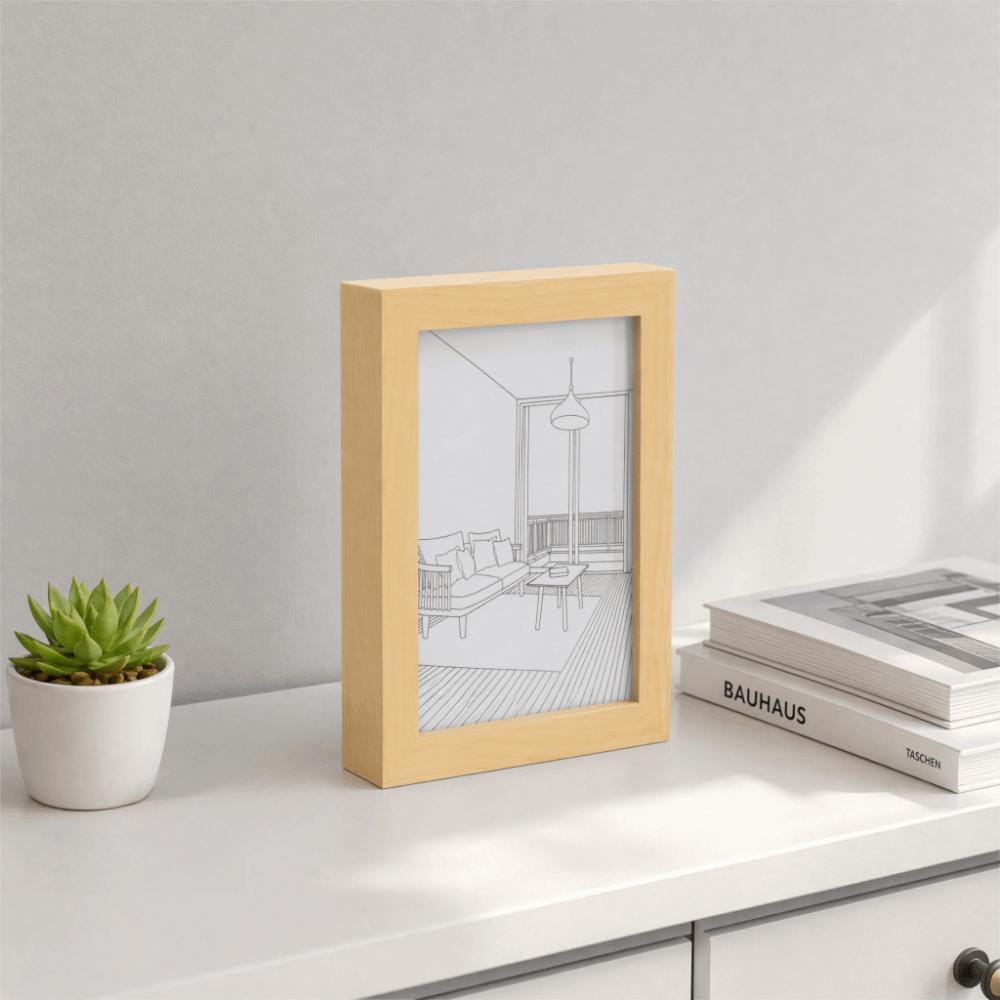 5V Decorative Light Painting USB Powered LED Glowing Photo Frame Living Room Decor