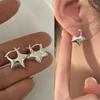 2023 Trendy Pentagram Earrings S925 Silver Needles Y2K Simple Design Star Ear Studs for Women Girls Fashion Jewelry Gifts