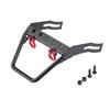 RC Crawler Steel Front Bumper Winch Mount for Axial SCX10 1 10 Remote Control Car (Flat)