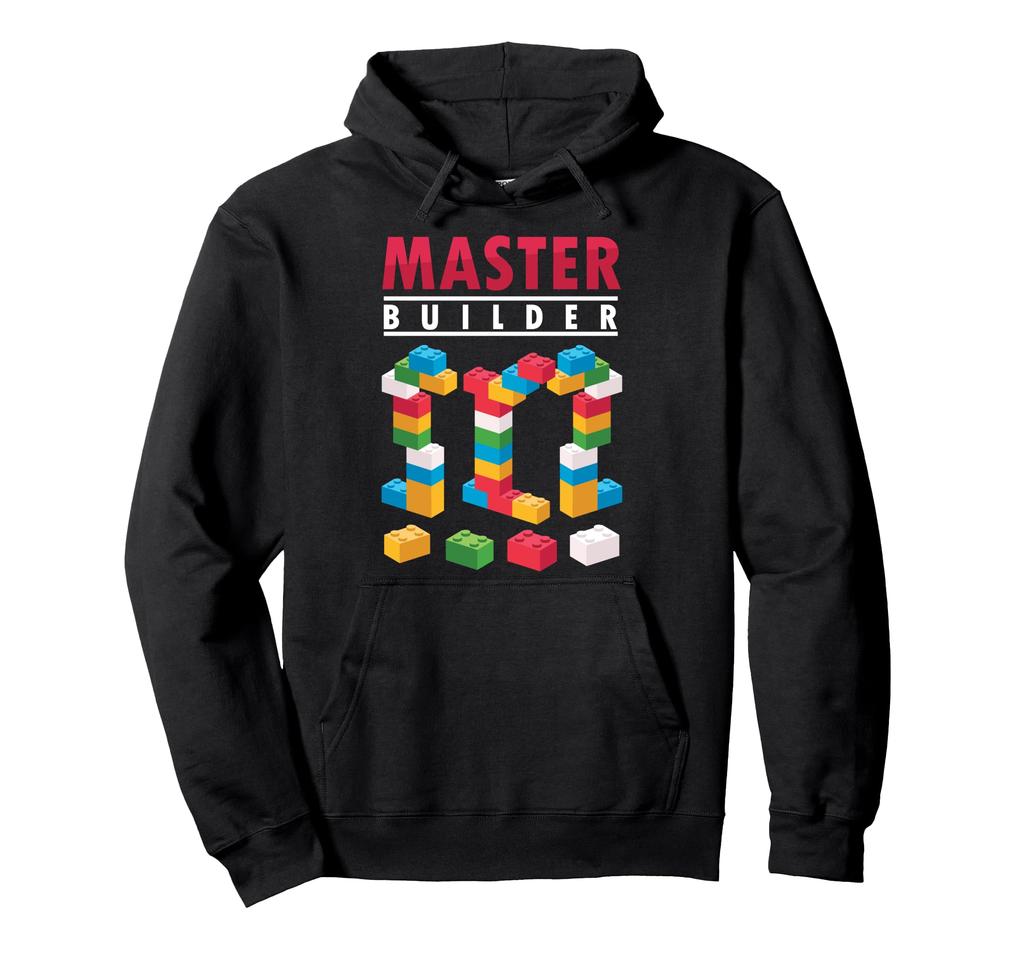 Cool Master Builder Blocks Bricks Toy Gift Hoodie