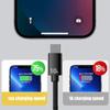120 Вт 10 А быстрое зарядное устройство PD Dual USB C - Type C кабель для зарядки высокоскоростной передачи данных шнур для iPhone Samsung Mi Data шнур